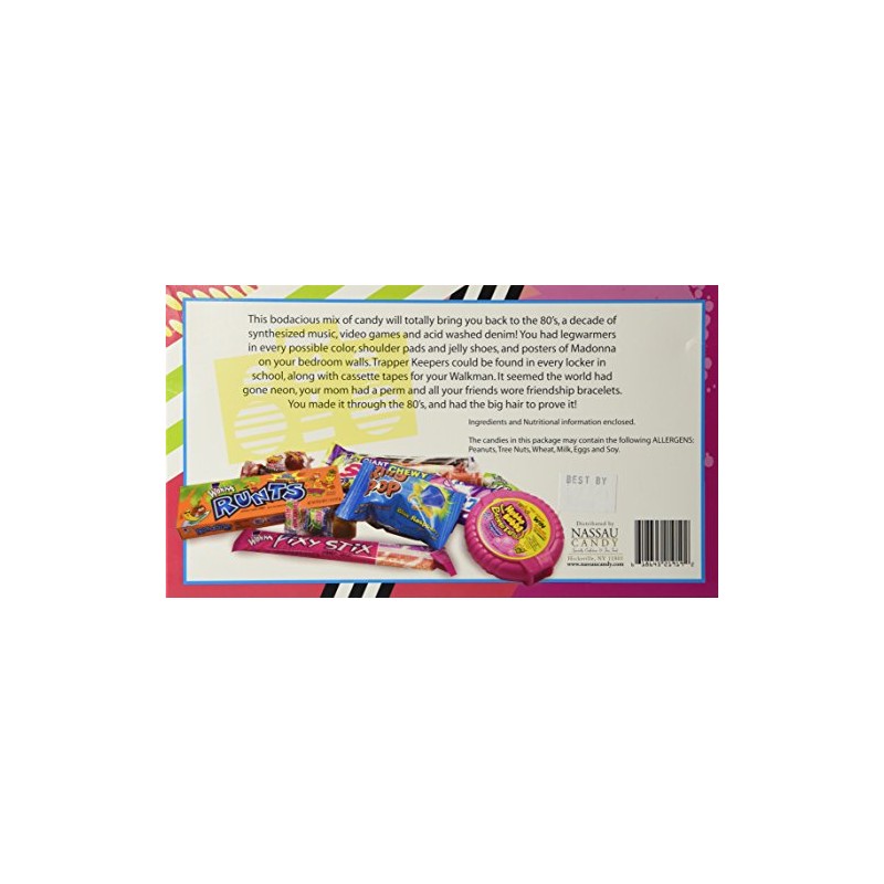 1980's Retro Candy Gift Box-Decade Box Gift Basket - Classic