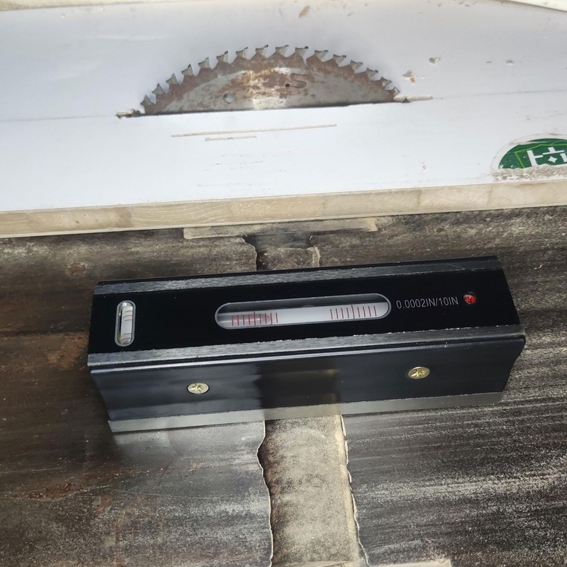 8'' Master Precision Level Metal Box 0.0002"/10" Accuracy Strip Level