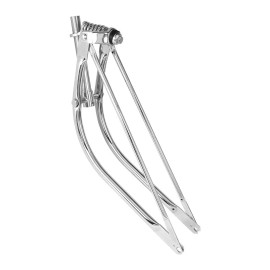 OG Lowrider Classic 29" Bent Spring Fork 1" CHROME Cruiser Bike Bicycle Part