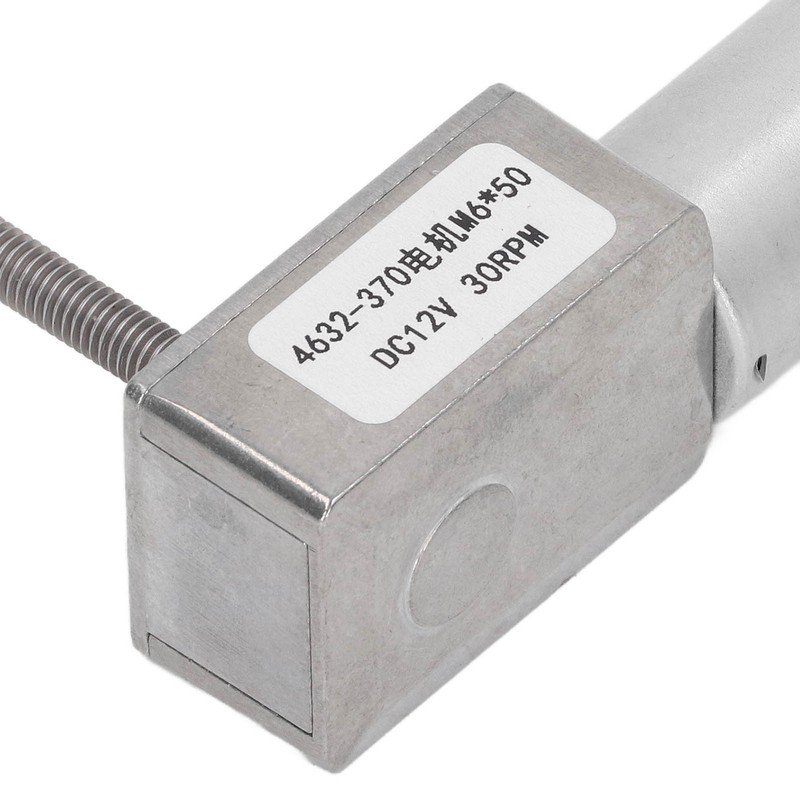 30RPM DC Geared Motor Self Locking Ability Great Adaptation Worm