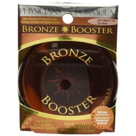 Physicians Formula Bronze Booster Glow-Boosting Pressed Bronzer, Light to Medium, 0.30 Ounce