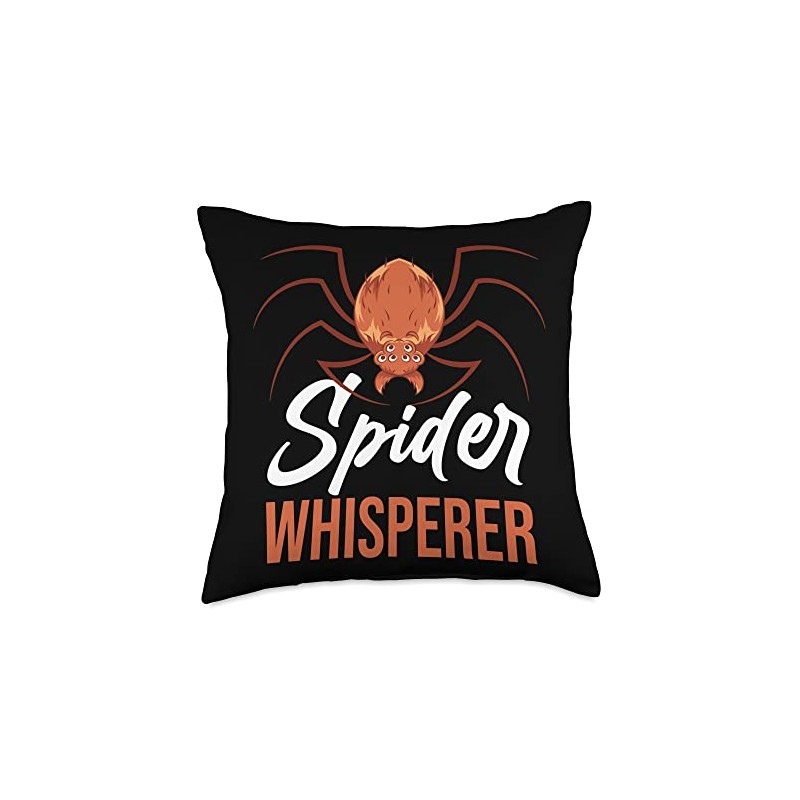 Tarantula Arachnid Spider Whisperer Pet Animal Spider Throw Pillow