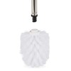 Relaxdays, White Replacement Brush Head for Toilet Brush, Set of