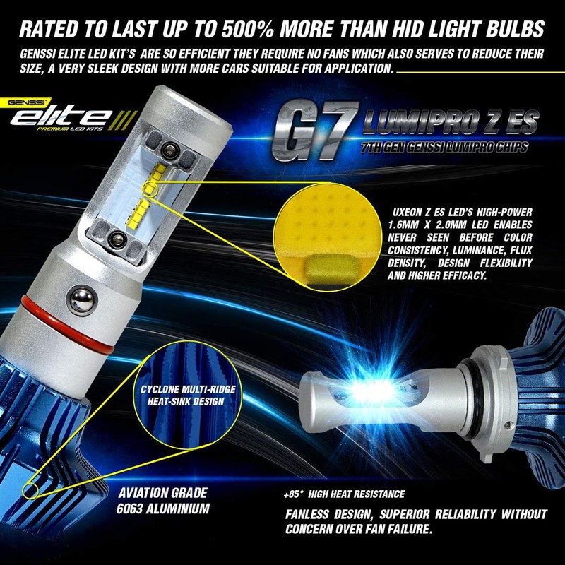 LED Headlight Bulbs Compatible with International Truck Lonestar Lone Star