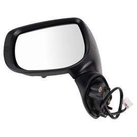 TRQ Left Mirror without Heat Drivers Side Compatible with 2018-2023 Subaru Crosstrek SU1320182