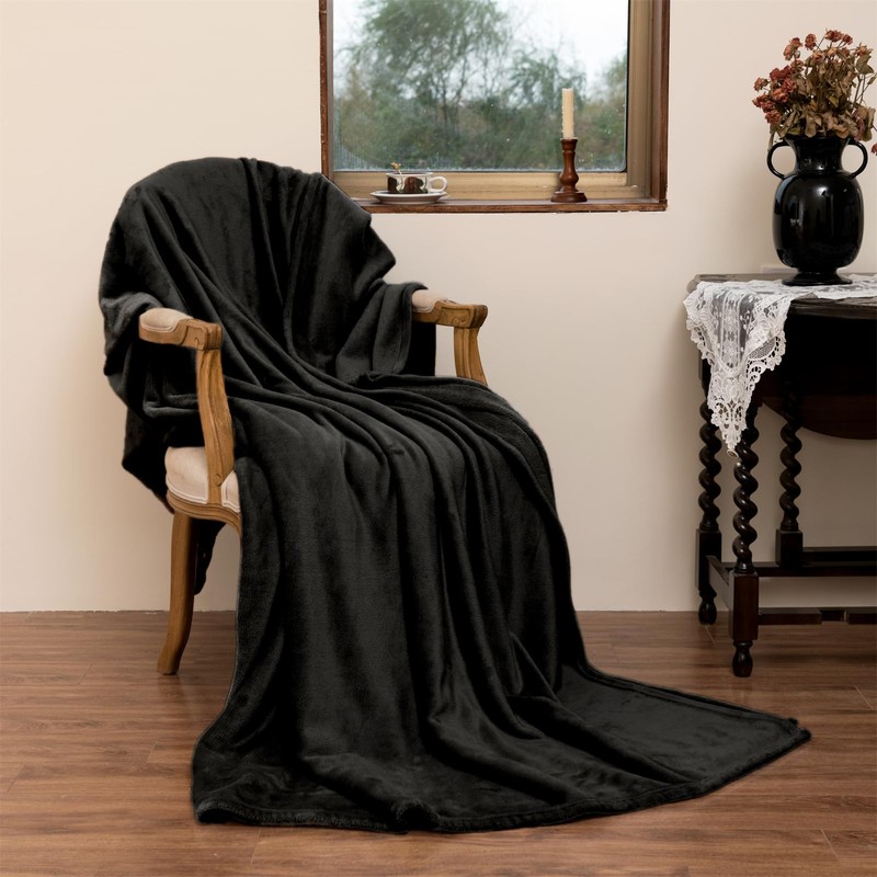 Good Nite Fleece Blanket Fluffy Throw Blankets 150x200cm Flannel Warm
