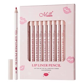 Juego De Lápices Labiales Mate De 12 Colores, De Terciopelo, Rojo