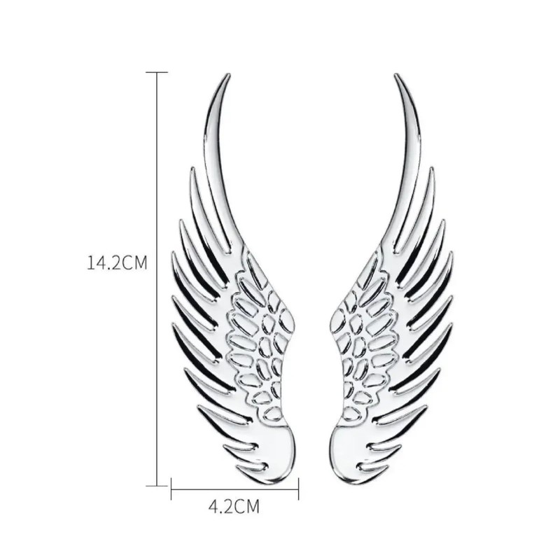 3D Emblem Sticker Wing Shape (Left and Right Set) Dress