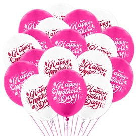 Happy Mothers Day Decorations - 18Pcs Happy Mothers Day Balloons, Baloons for Mom Birthday Mother's Day Party Decoration Supplies-1