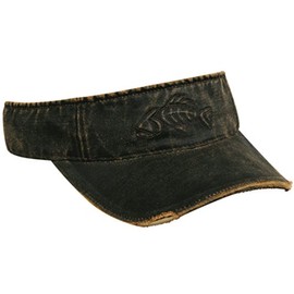 Outdoor Cap BON-009 Bonefish Visor, Dark Brown