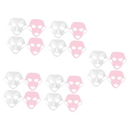 iplusmile 5sets Face Mask Sheet Comfortable Practical Ear Hook Mask Cover Material 4pcs*5