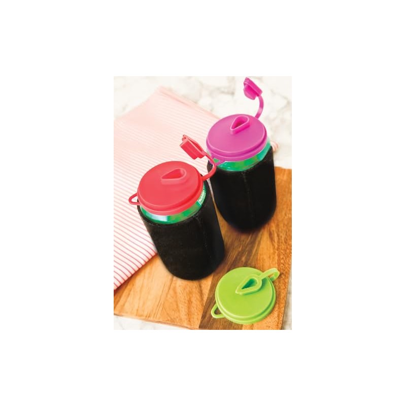 Fox Run Can Cover Lid With Spout, Red