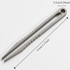 Portable Titanium Alloy Tweezer, Lightweight & Compact Tweezer with Precision
