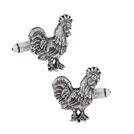 Cuff-Daddy Rooster Cufflinks with Presentation Box