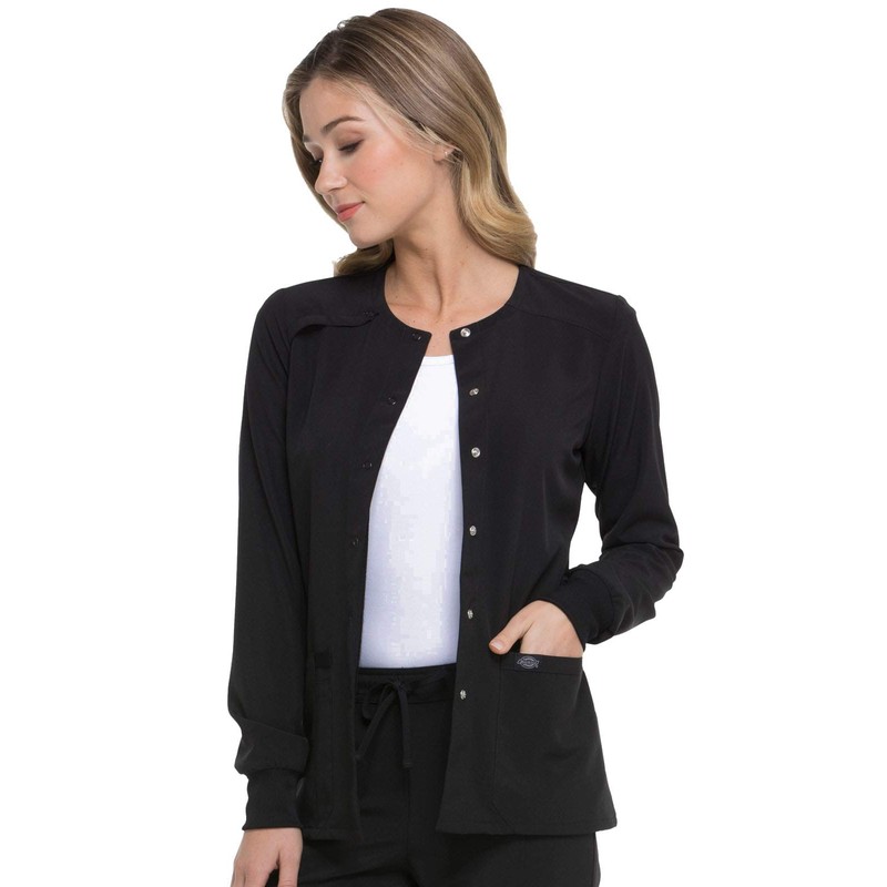 Dickies DK305 - chamarra de calentamiento frontal con 2 bolsillos,