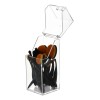 Organizador De Brochas De Maquillaje Acrílico Transparente P