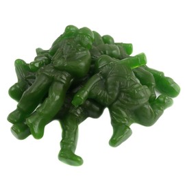 Gummi Army Guys Green Soldier Shaped Gummy Candy for Parties & Fun - (8oz) (2 Pack)