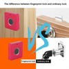 Home Smart Fingerprint Lock Aluminum Alloy Cabinet Electric Small Lock