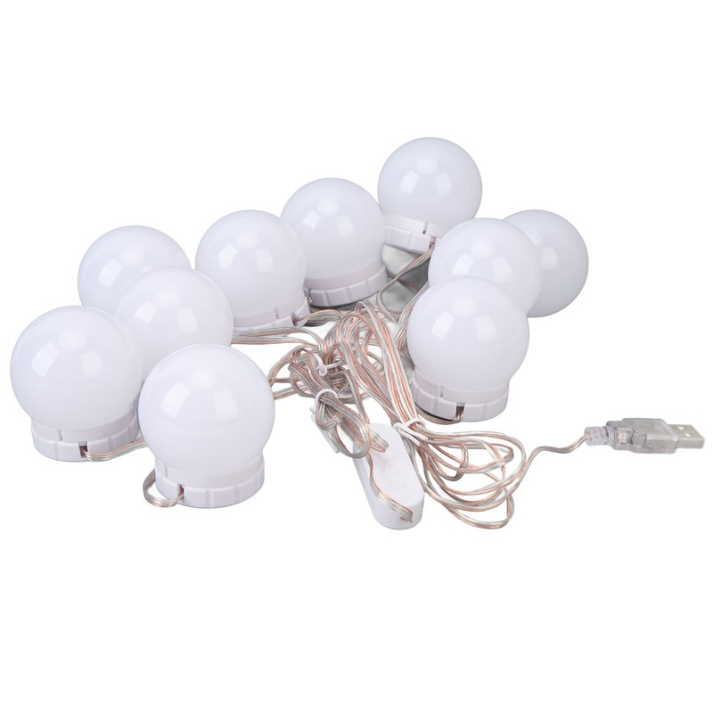 LED Vanity Mirror Light 3 Color Adjustable Brightness Vanity Makeup
