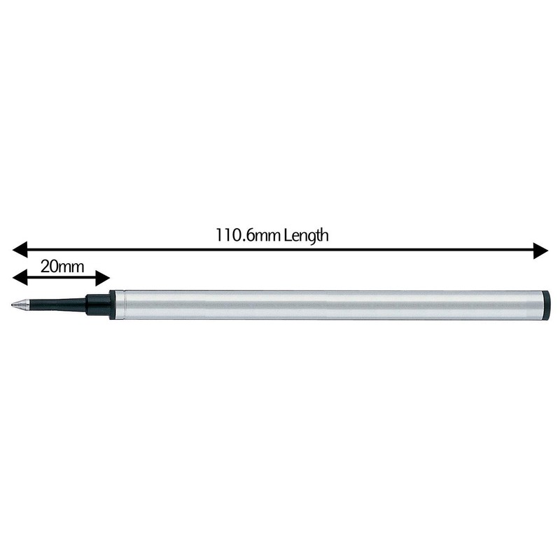 Rollerball Pen Refills by NEO+, Black Ink (Pack of 5)