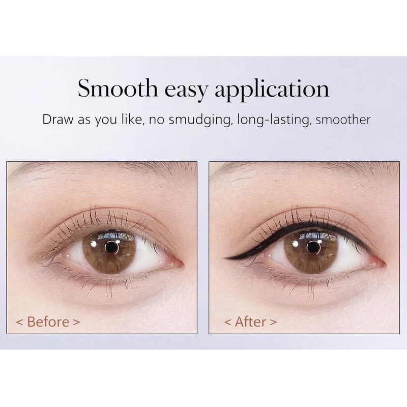 Waterproof Eyeliner Pencils Set in Rich Brown & Classic Black