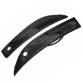 Windshield Wiper Cowl Panel Grille Compatible with 1995-2005 Ford Explorer 1997-2001 Mercury Mountaineer Left and Right Side Front Window Cover Insert Panel F57Z-78022A68-A F57Z-78022A69-A