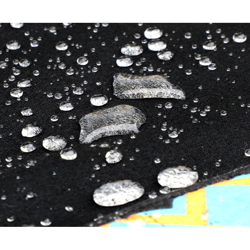 BOCOMAL FR Hoodies Bohemian Printed 1/4 ZIpper Pullover 10.5oz Cotton