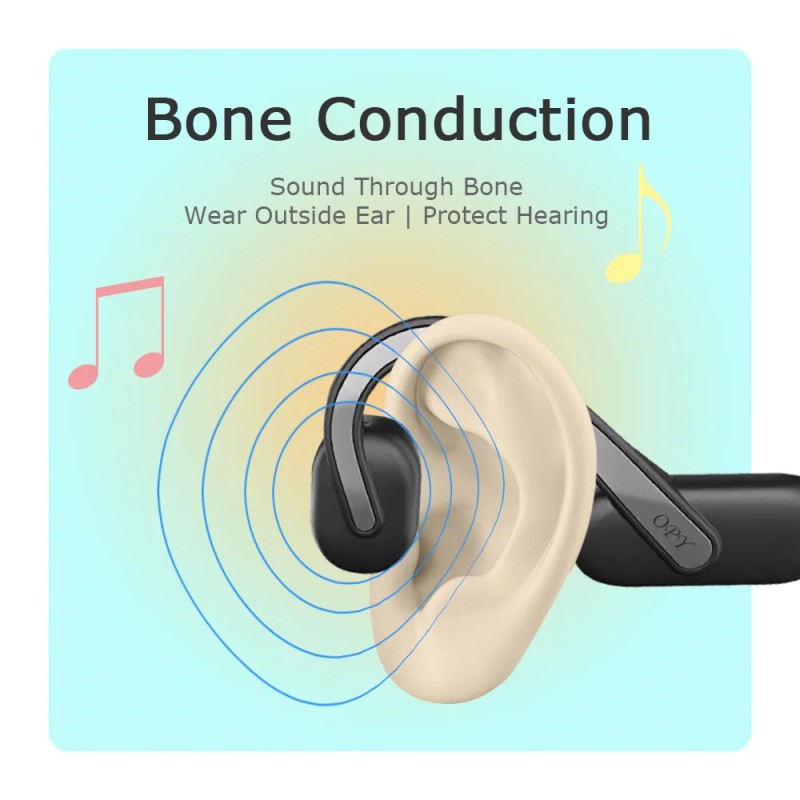 Opy Wireless Earphones Sports New E6 Headphones Bone Conduction Earphones