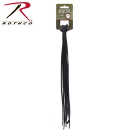 Rothco 550 lb 7 Strand Paracord Boot Laces - Black or Tan Tactical Boots & Shoelaces - Black, 54", 3 Pack