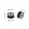 sourcing map Pack of 20 Metal Bobbins and Preplayed Sewing