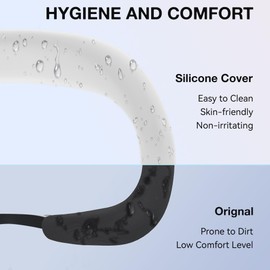 APEXINNO VR Silicone Face Pad Cover for Meta Quest 3 Original Headset Accessories,Oculus/Meta Quest 3 Accessories VR Face Cushion Pad Mask for Original Headset Face Pad (White)