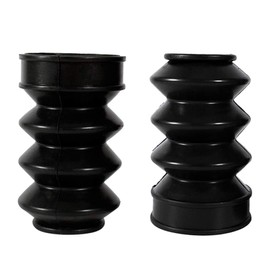 120Mm Rubber Front Fork Cover Gaiter Shock Absorber Boot Dust Cap For Harley Xl883
