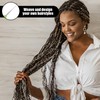 KALIONE 4 Packs Dreadlock Tools Crochet Hooks for Hair 0.5mm