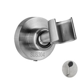 Meiyijia - Shower Holder Wall Holder Hand Shower Holder Made of Brushed SUS304 Stainless Steel
