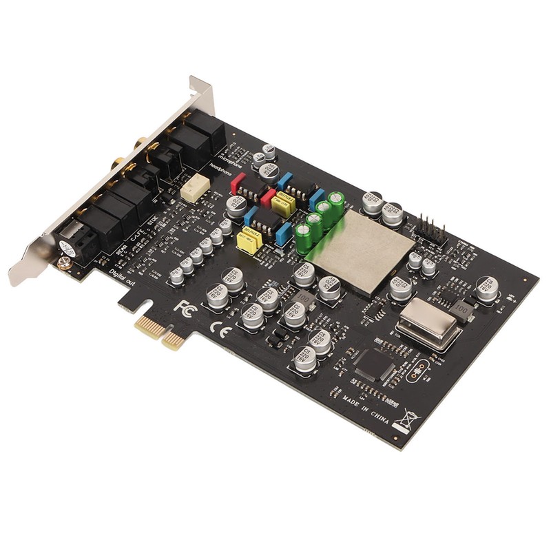 PCIe Sound Card CM8828 7.1CH TCXO PCIe PC Sound Card