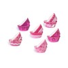 qiqee Valentine Cupcake Liners 300PCS Muffin Liners 6 Designs Birthday