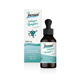 Liposomal Collagen Drops High Dose - (150,000mg Collagen Per Pack) 5000mg Collagen Per Daily Dose with 10,000µg Biotin, 1000µg Keratin and 50mg Saw Palmetto Extract - MCT Oil - High Bioavailability