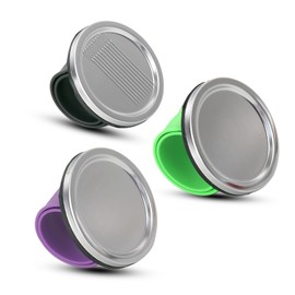 3 Packs Magnetic Pin Holder Wristband - Purple Green Black Silicone Wristband - Magnetic Wristband for Sewing Pin, Hair Clips, Hair Stylist Pin (Circle)