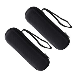 LABRIMP 2pcs Small Earphone Carrying Case Portable Organizer for Earphones Data Cables Accessories Lightweight Travel Pouch with Stylish Design for Outdoor Daily Use