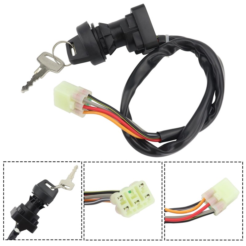 shamofeng Starter w/Relay & Ignition Switch for Suzuki Eiger 400