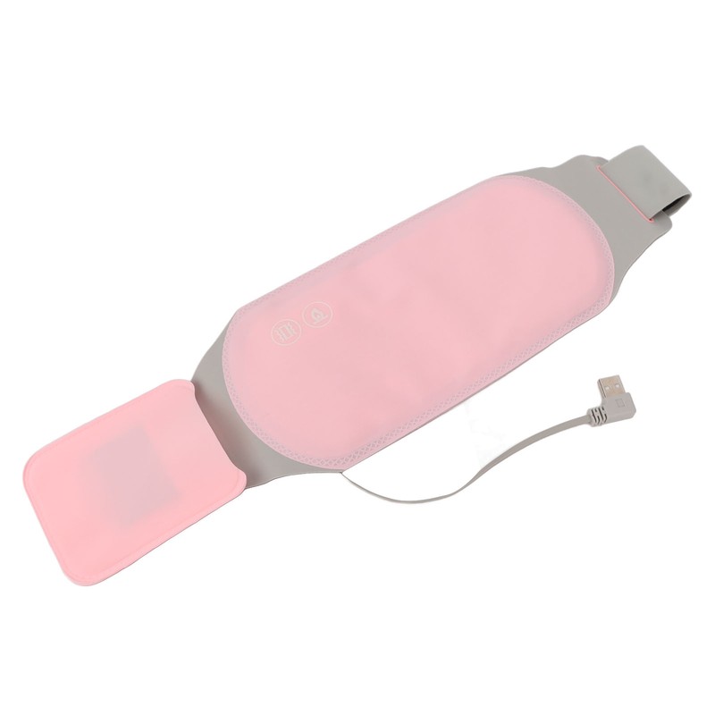 Electric Heated Waist Belt Hot Compress 3 Levels Heating USB
