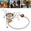 Camping Stove Portable Aluminum Alloy Stainless Steel Practical Outdoor Cooking