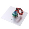Door Release Button Stainless Steel 12‑24V Push to Exit NO