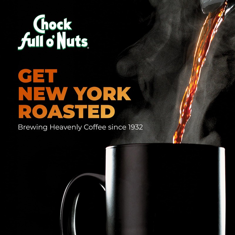 Chock Full o' Nuts Heavenly Original Keurig K-Cup Pods for