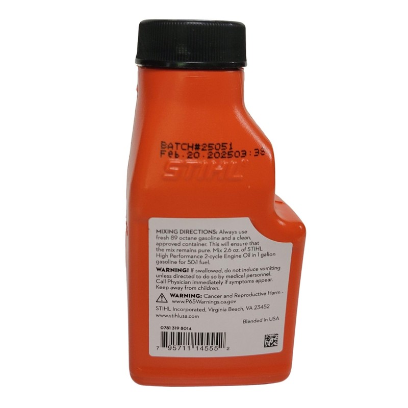 STIHL 0781 319 8008 2.6 Ounce High Performance 2 Cycle