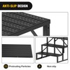 Nilight RV Steps with Handrail, 3 Steps Hot Tub Steps