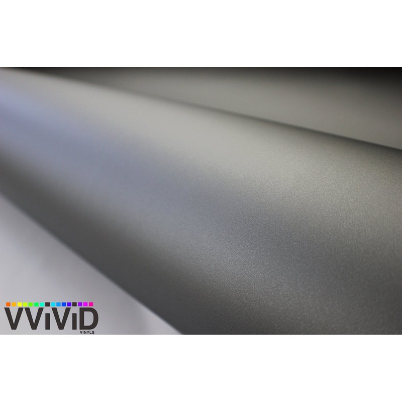Matte Gun Metal Grey Vinyl Wrap Roll with Air Release