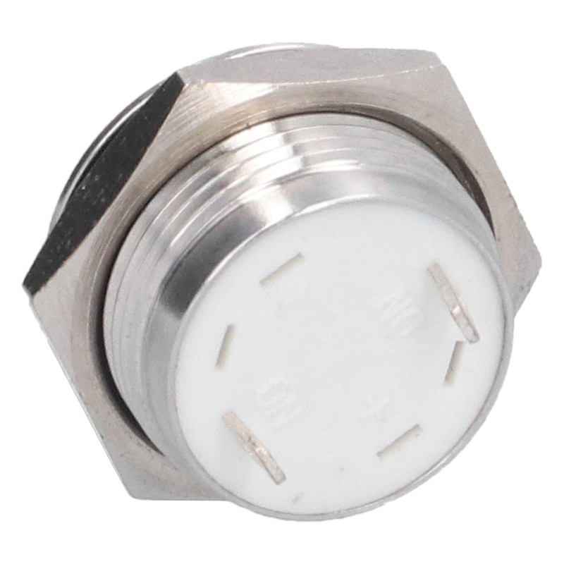 5Pcs Flat Top Button Switch Stainless Steel Waterproof Screw Terminal
