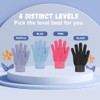 Guantes Baño Exfoliantes Doble Textura Ducha Spa Masajes Exfoliaciones Corporales