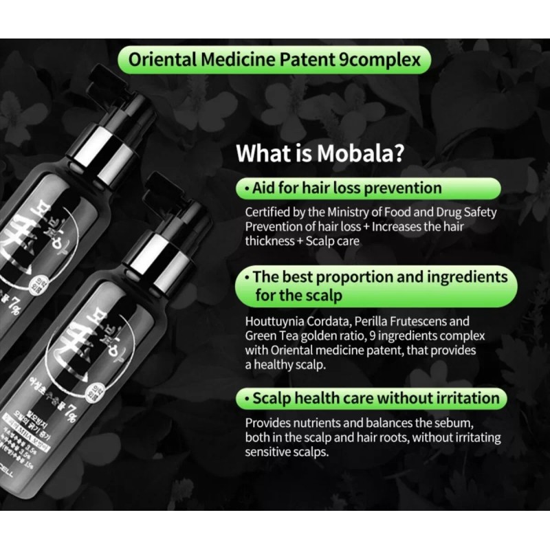 Koreangs Korean Natural Herbal Hair Loss Hair Regrow Anti Dandruff